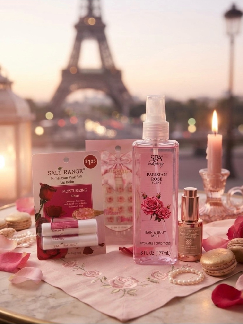 Parisian Rose Hair & Body Mist - Pink